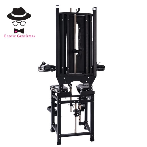 Large BDSM sex furniture queen training chair punishment props torture rack bondage fixed chair - Image 17